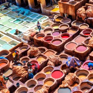 The Chouara tanneries in Fes