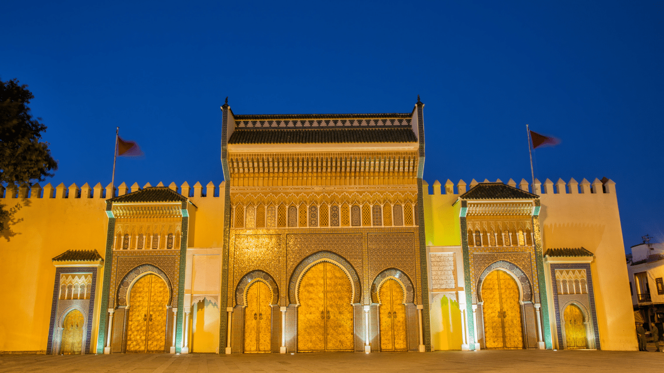 the golden gate of Fez